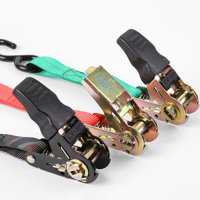 Nuovo 5M Car Motorcycle Cargo Strap Tension Rope Tie Down Strap Strong Ratchet Belt per bagagli Bag Lashing Rope elastic bands