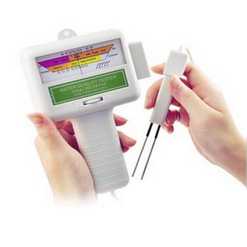 Perfekt elektronisk pc -101 vand ph tester swimmingpool spa klor analytiske instrumenter
