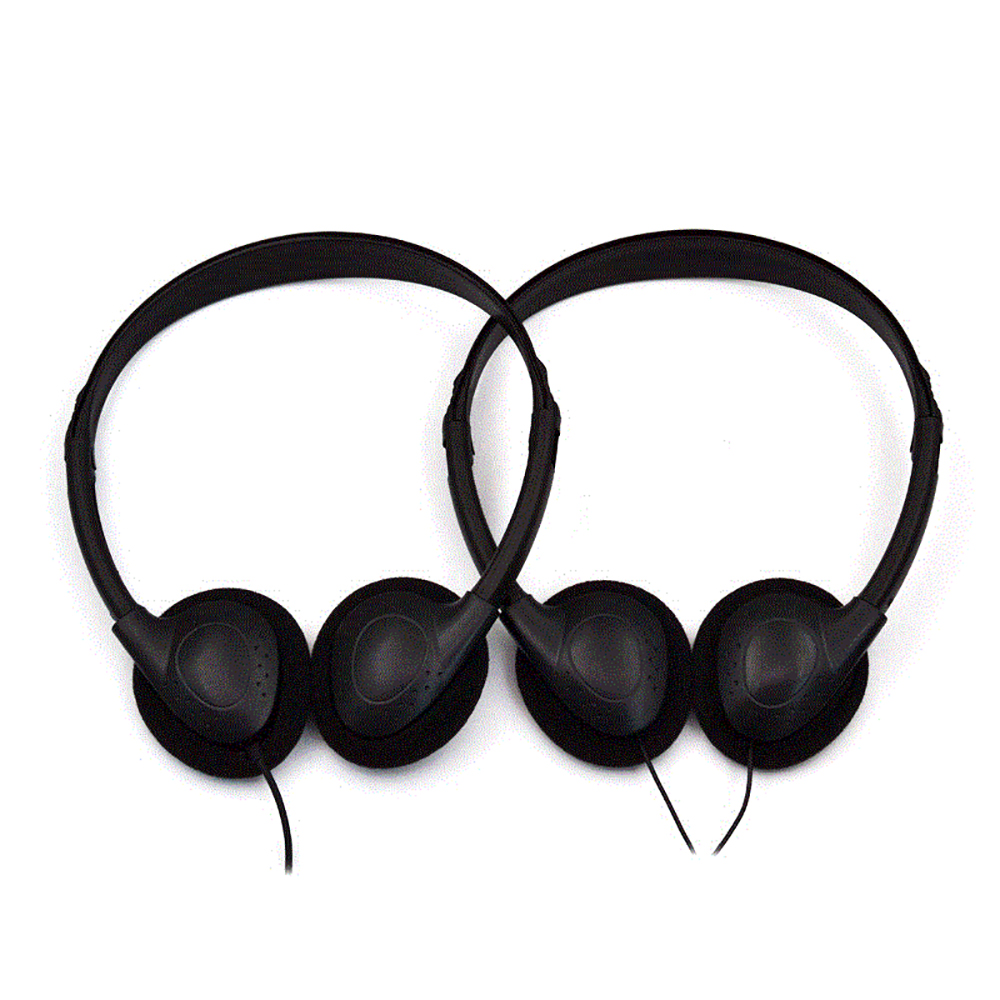 Auriculares universales con cable para ordenador, cascos con cancelación de ruido, deportivos, MP3, estéreo, sin micrófono, 3,5mm