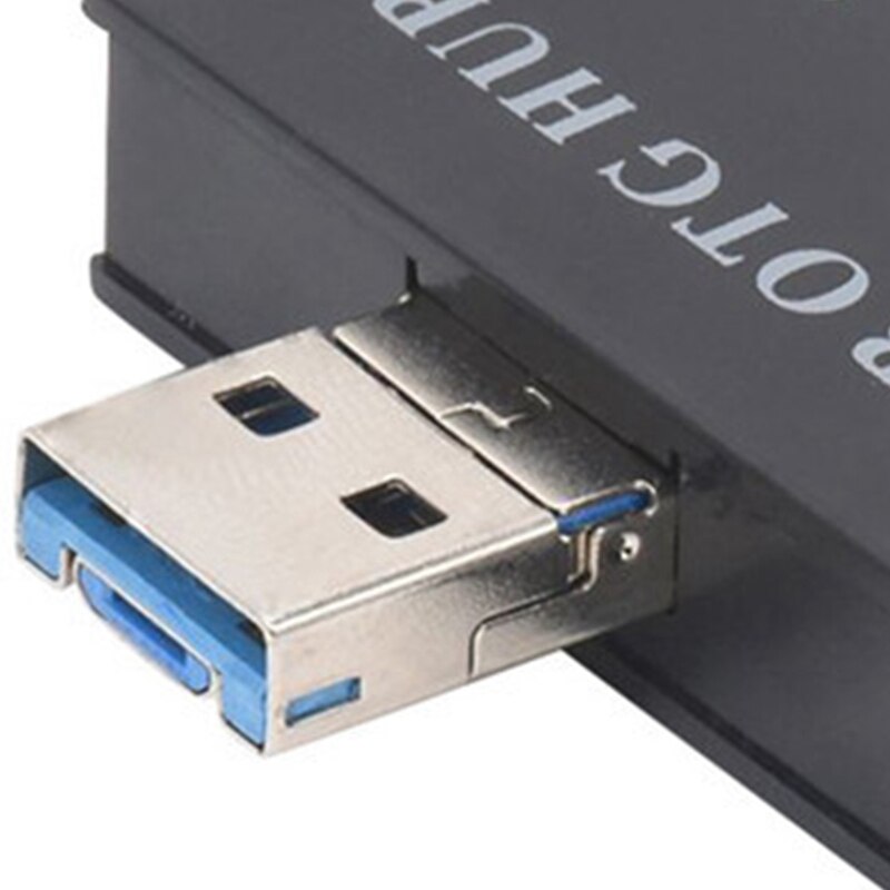 Micro-Usb Hub Usb Otg Adapter Mini Dual USB2.0 Splitter Hub Voor Telefoon Muis Toetsenbord Usb Flash Drive