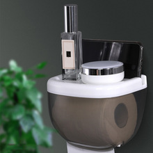 Badkamer Papieren Handdoek Dispenser Muur Gemonteerde Papierrol Coreless Toiletpapier Dispenser Container Papier Extractie Dispenser