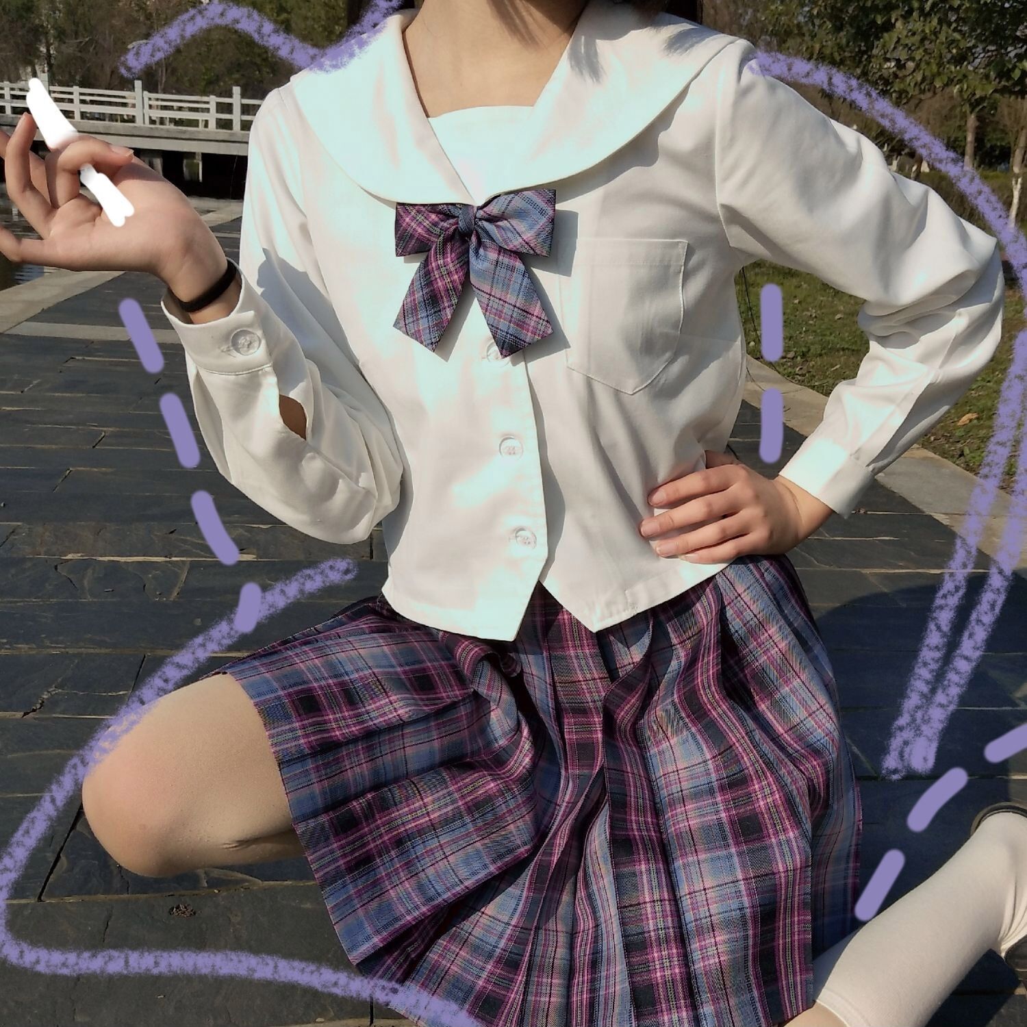 Japan KANTO KANSAI Neck Short Sleeve White Blouse Shirt For Girls Middle High School Uniforms School Dress Jk Uniform Top Summer