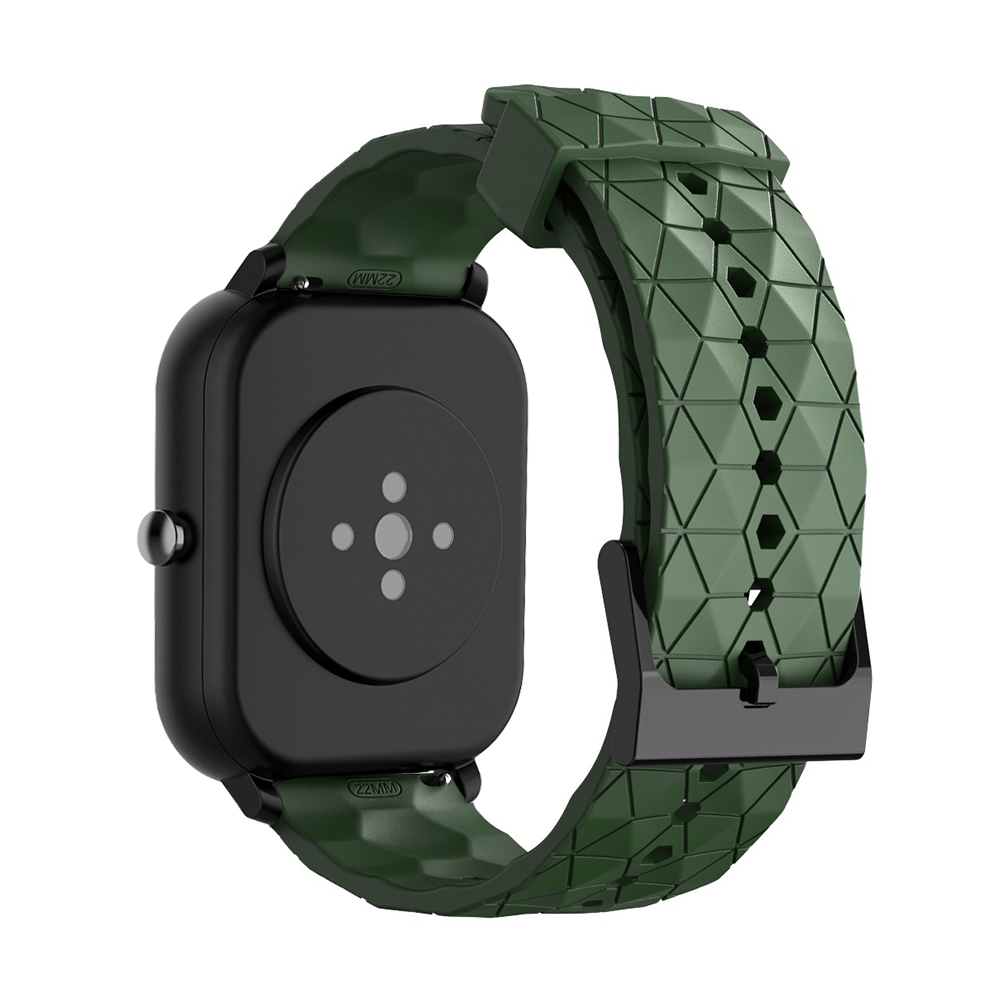 20mm/22mm -reim til amazfit gts 4/2/2e/3/ gts 2 mini/gtr /4/3/ pro/gtr 2/42mm/ stratos silikonarmbånd amazfit bip-rem: Sølvgul / 20mm
