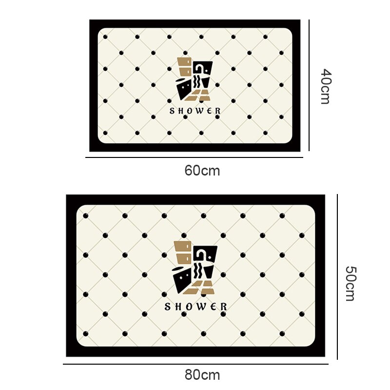 Super Absorbent Bath Mat Quick Drying Bathroom Carpet Non Slip Shower Room Floor Mats Kitchen Living Room Doormat Home Decor