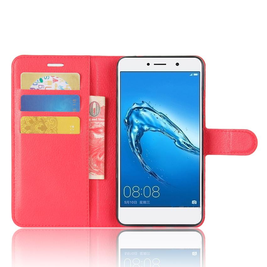 For Huawei Y7 Case 5.5 inch Luxury Wallet PU Leather Phone Case For Huawei Y7 Y 7 Case Flip Protective Cover Back Bag Skin