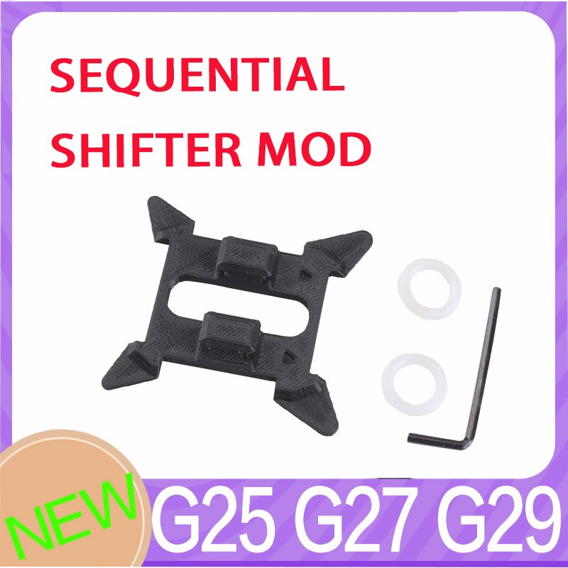 Palanca de cambios magnética para Logitech G27 Logitech G29 G923, paletas de Pedal de freno, Mod de cambio de marchas, mejora la sensación de detección, Sim Racing
