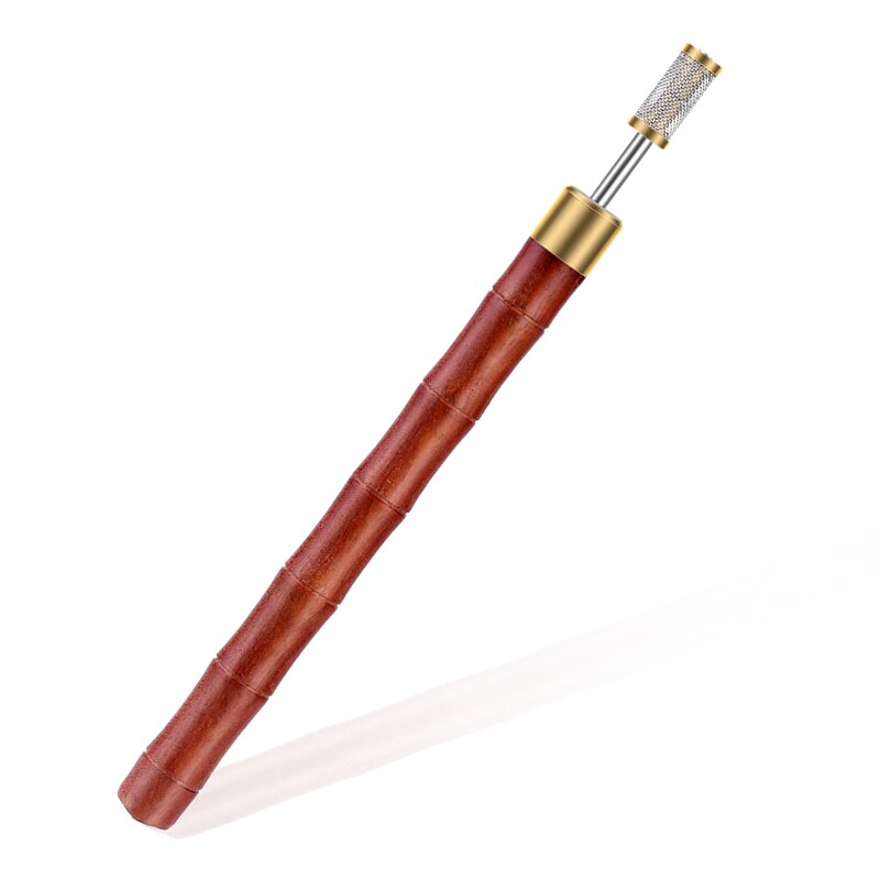 LMDZ Leather Edge Oil Pen Top Edge Dye Pen Roller Oil Pen Sandalwood Handle Leather Craft Tool Applicator Speedy Paint Tools: Red C