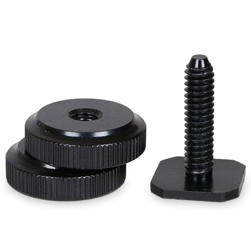 Kamera Schuh montieren zu 1/4Zoll-20 Stativ Schraube Adapter, Blitz Schuh Halterung für DSLR Kamera Anlage (Pack von 4)