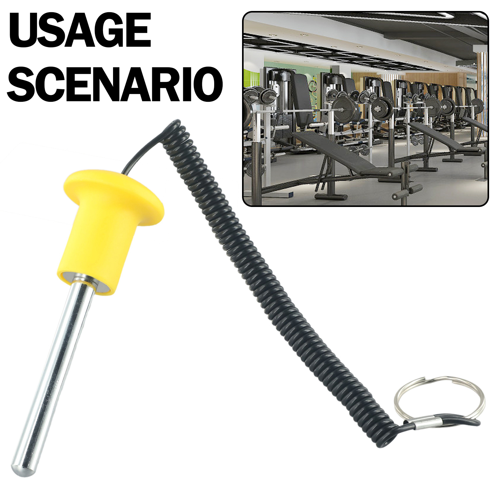 Magnetische Fitnessgeräte Bolzen Gewicht Stapel Stift Fitnessstudio Ersatzzubehör Tragbares Fitnessgerät Zubehör