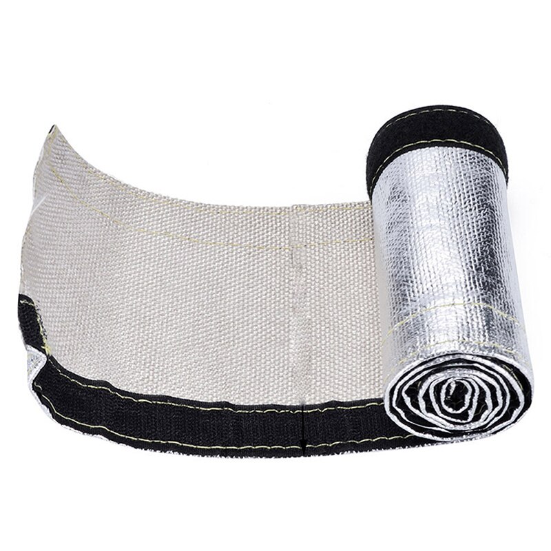 2M Metallic Hitteschild Thermische Fire Mouwen Geïsoleerde Draad Slang Wrap Loom Buis Bescherm Cover Binnendiameter 10/20/30/40Mm