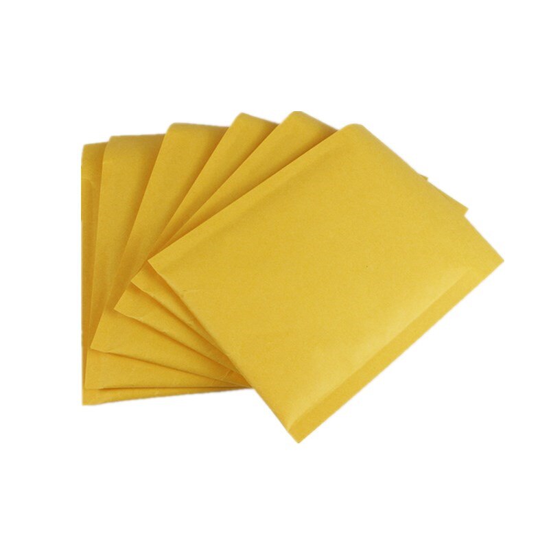 50 Pcs 4 sizes Kraft Paper Bubble Envelopes Bags Padded Mailers Envelope With Bubble Mailing Bag Bubble Mailer