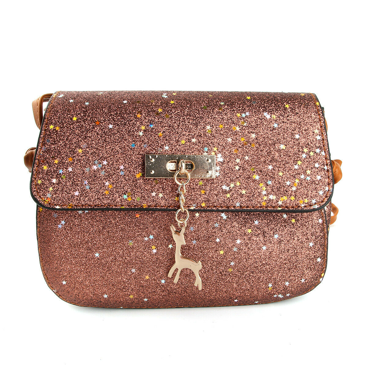 Damenhandtasche aus pu-leder mit glitzer, umhängetasche, crossbody-tasche, envelope-handtasche, hübsche geldbörse, reise- und streetwear-tasche