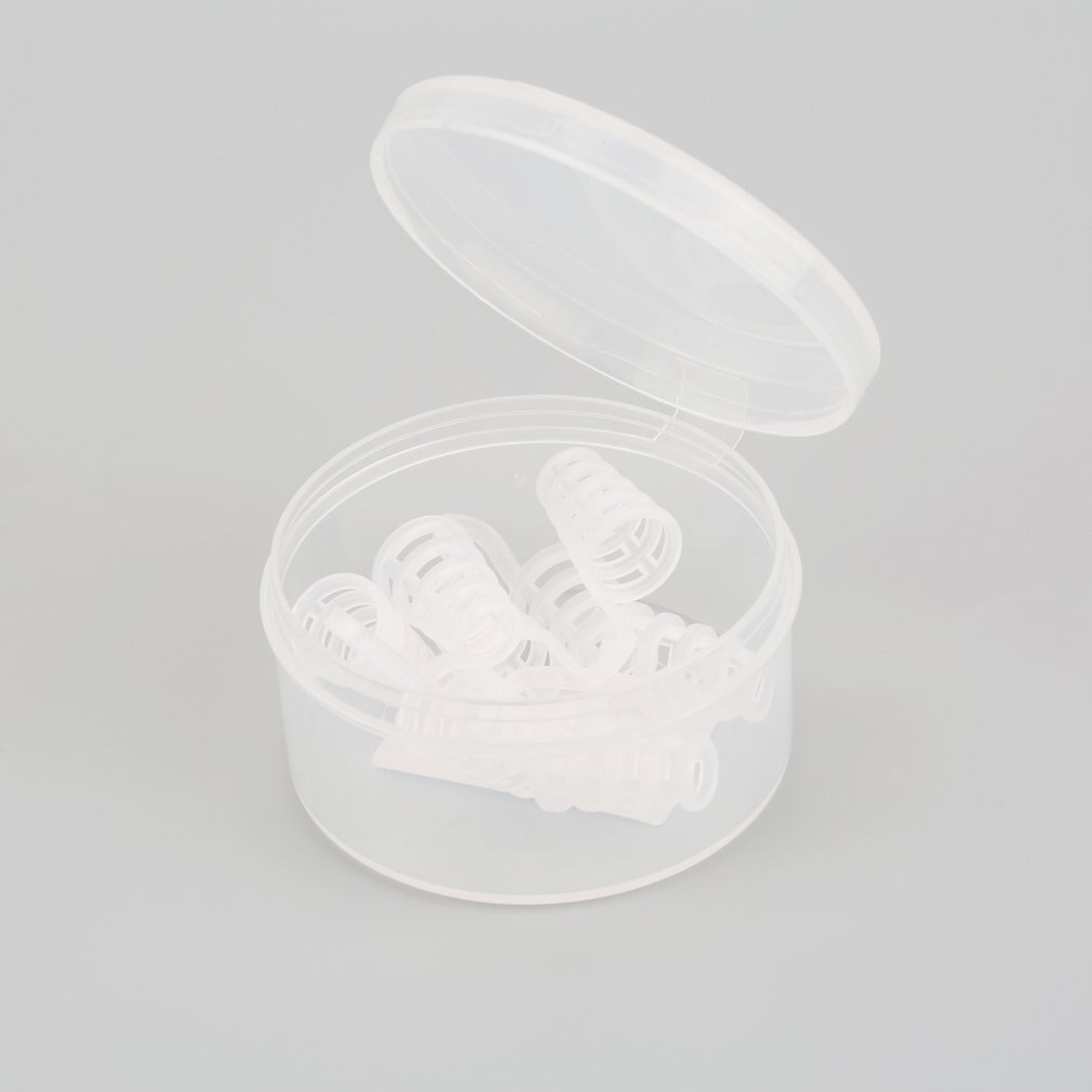 4pcs Healthy Sleeping Aid Equipment Stop Snoring Magnetic Anti Snore Apnea Nose Clip Mini Transparent Anti-Snoring Device