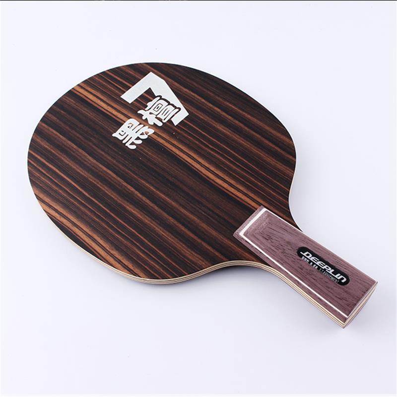 Original Deeplin Ebony 5 Ebony 7 Table Tennis Blade Table Tennis Racket Offensive Arc Ping Pong Blade: Ebony 7 short