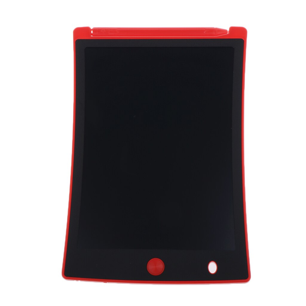 Tablette d'écriture électronique lcd effaçable de 8.5 pouces pour enfants: Rouge