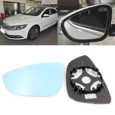 Voor Volkswagen CC grote gezichtsveld blauw spiegel anti auto achteruitkijkspiegel verwarming gemodificeerde groothoek reflecterende omkeren le