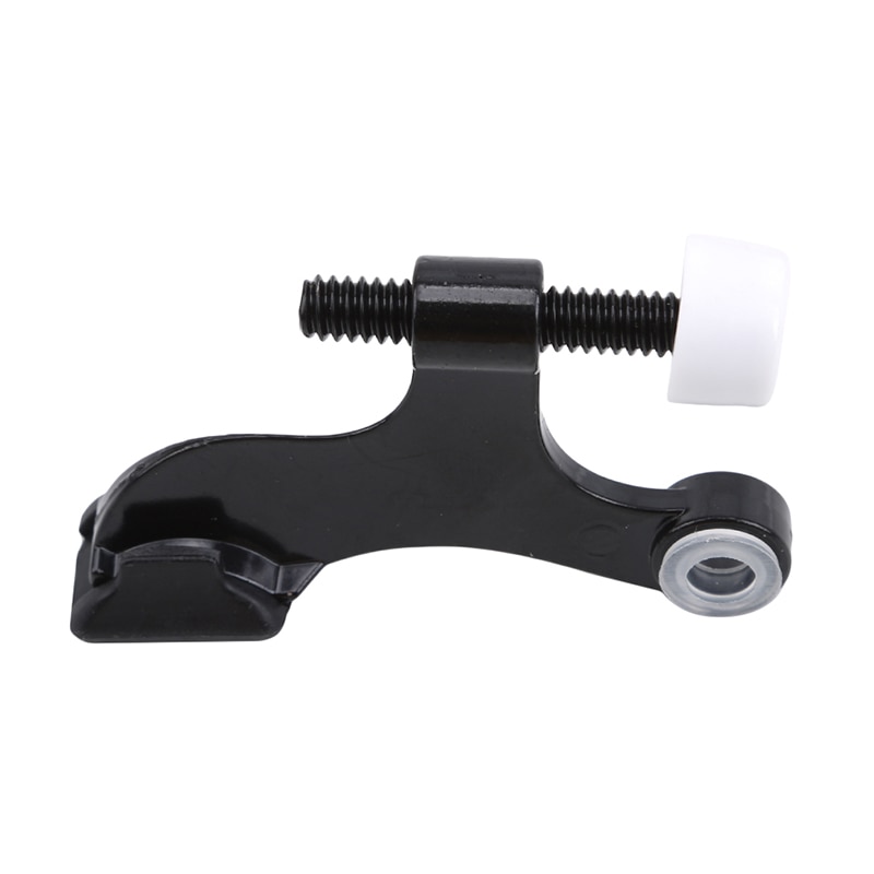 2Pcs/set Adjustable Hinge Pin Door Stopper Brushed Satin Nickel Heavy Duty Hinge Pin Door Stop Bumper Tips Hardware For Home