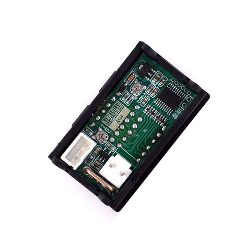 Dc 0-100v 5a digital voltmeter amperemeter dobbelt display spændingsdetektor strømmåler panel amp volt måler 0.28 tommer rød rød led