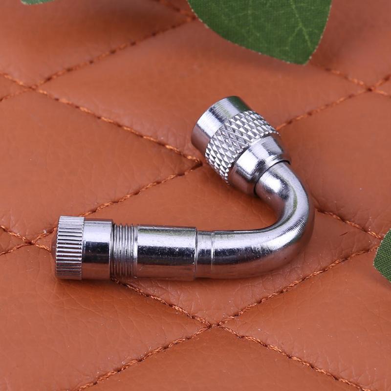 Auto Motorfiets Metalen Band Ventiel Uitbreiding met 45 90 135 Graden Adapter motorfiets Auto Band Steel Elektrische voertuigen
