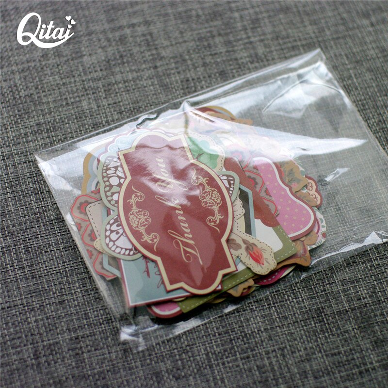 QITAI 25pcs die cut paper embellishments DIY Scrapbooking Photo Album Crafts Card Decoration by kids handmade SF211