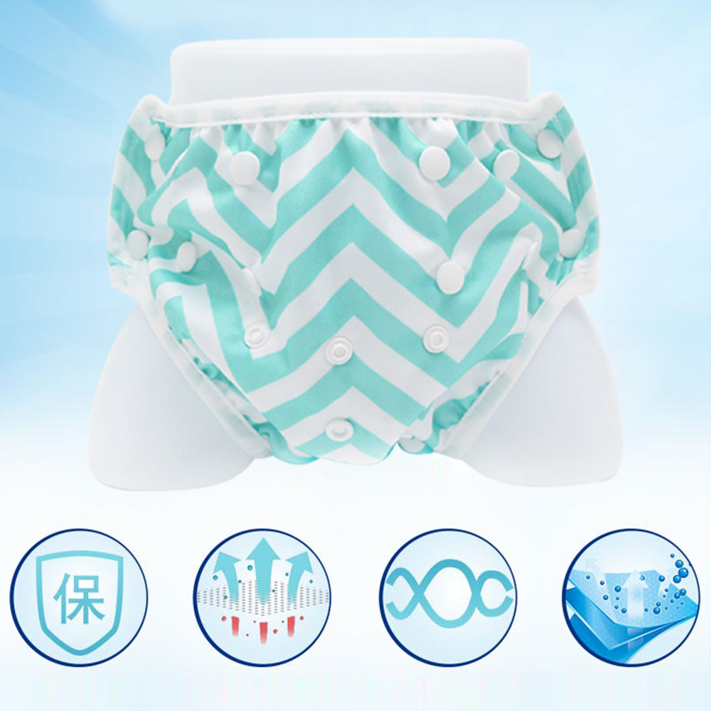 Toddler Training Swimming Diaper Leakproof Reusable Adjustable Nappy Swimwear Swimsuit Pool Pant