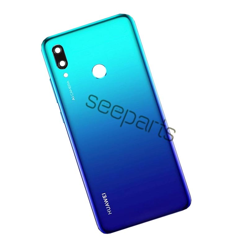 Original For Huawei P Smart POT-LX3 POT-L23 POT-LX1 POT-L21 POT-LX2 Back Battery Cover Door Housing case Rear Glass parts