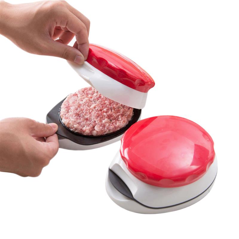 DIY Hamburger Press Round Shape Hamburger Meat Beef Grill Burger Press Patty Maker Mold Food-Grade Plastic Press Burger Maker