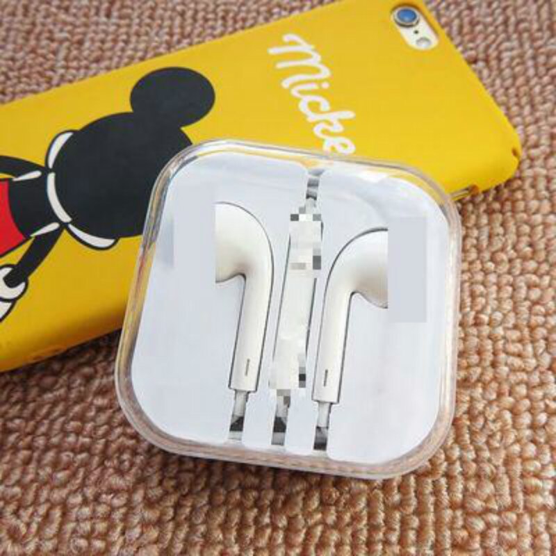 Auriculares estéreo de graves para teléfono móvil, auriculares coloridos de 3,5mm con micrófono, auriculares para juegos por cable para iphone 6 6S Plus 5S 5 SE