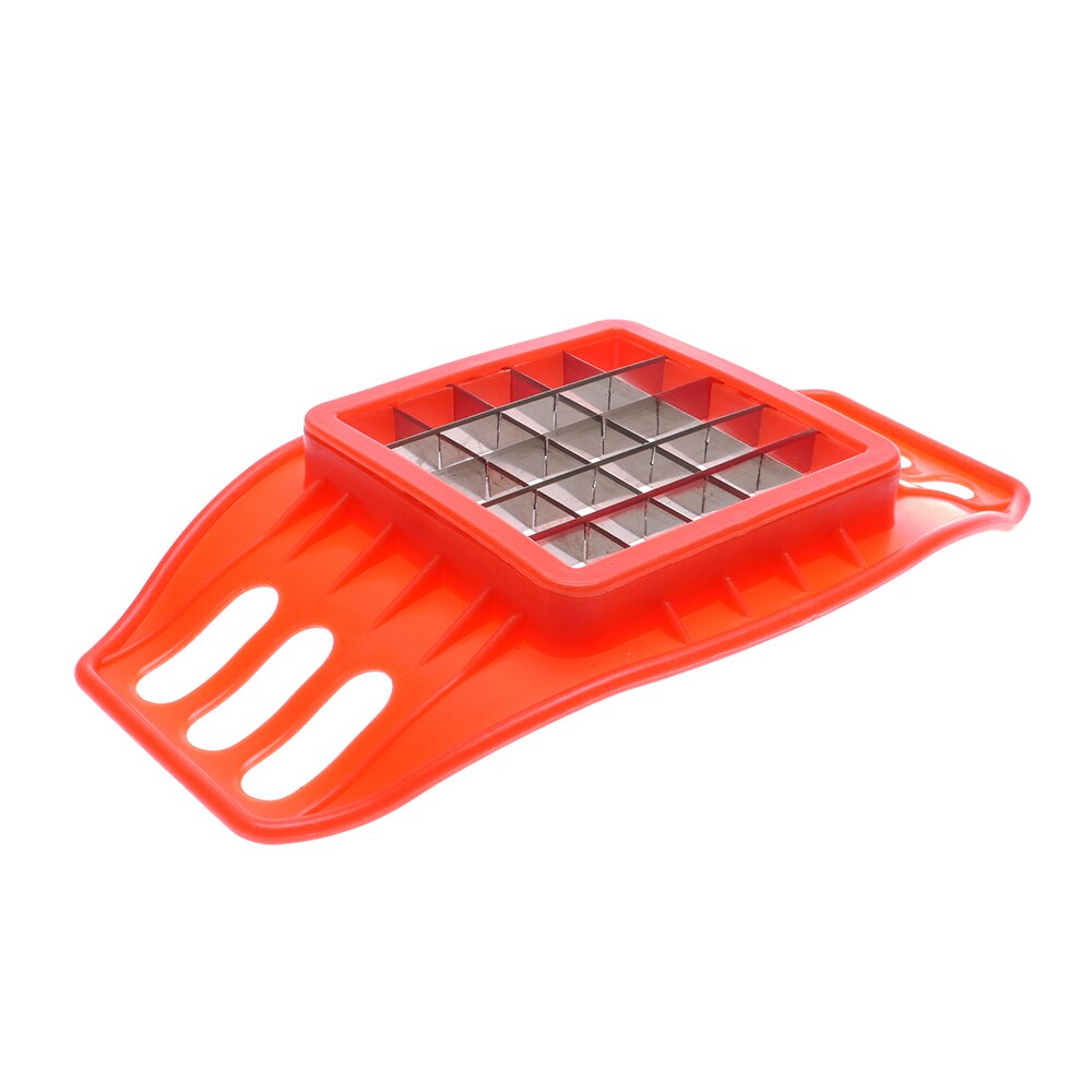 1 Pc PVC + Edelstahl Französisch Braten Schneider Kartoffel Chip Maker Schäler Gemüse Slicer Kochen Werkzeuge Kartoffel Schneider Zufällig farbe