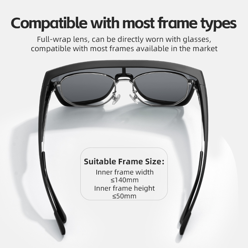 ROCKBROS Polarized Glasses UV400 Protection Wear Sunglasses Portable Men Women for Driving Fishing Hiking Cycling Eyewear