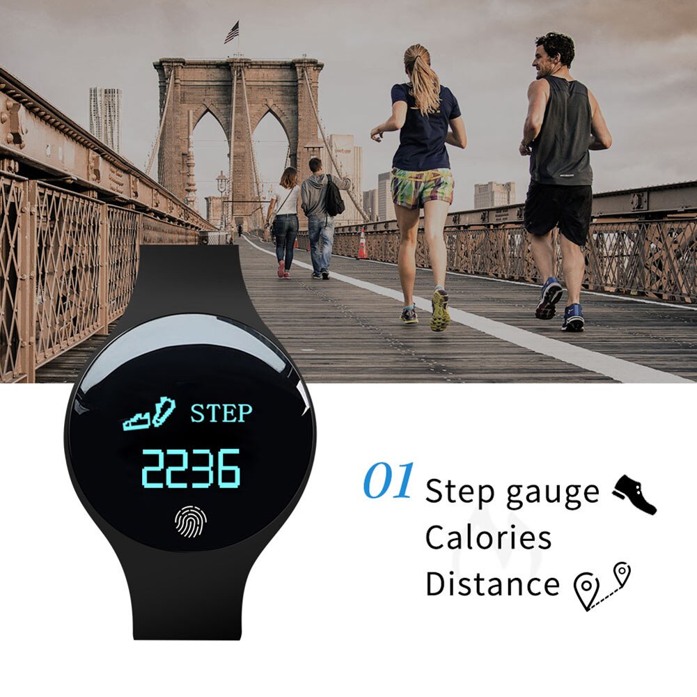 Sanda bluetooth smartwatch voor ios android mannen vrouwen sport intelligente stappenteller fitnessarmband horloges voor iphone klok mij