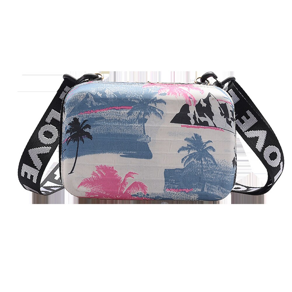 Handtaschen Frauen Taschen Neue Trend Mini Koffer bilden praktisch Taschen Platz Kasten Breite Schulter Riemen Taschen Für mädchen: B-3