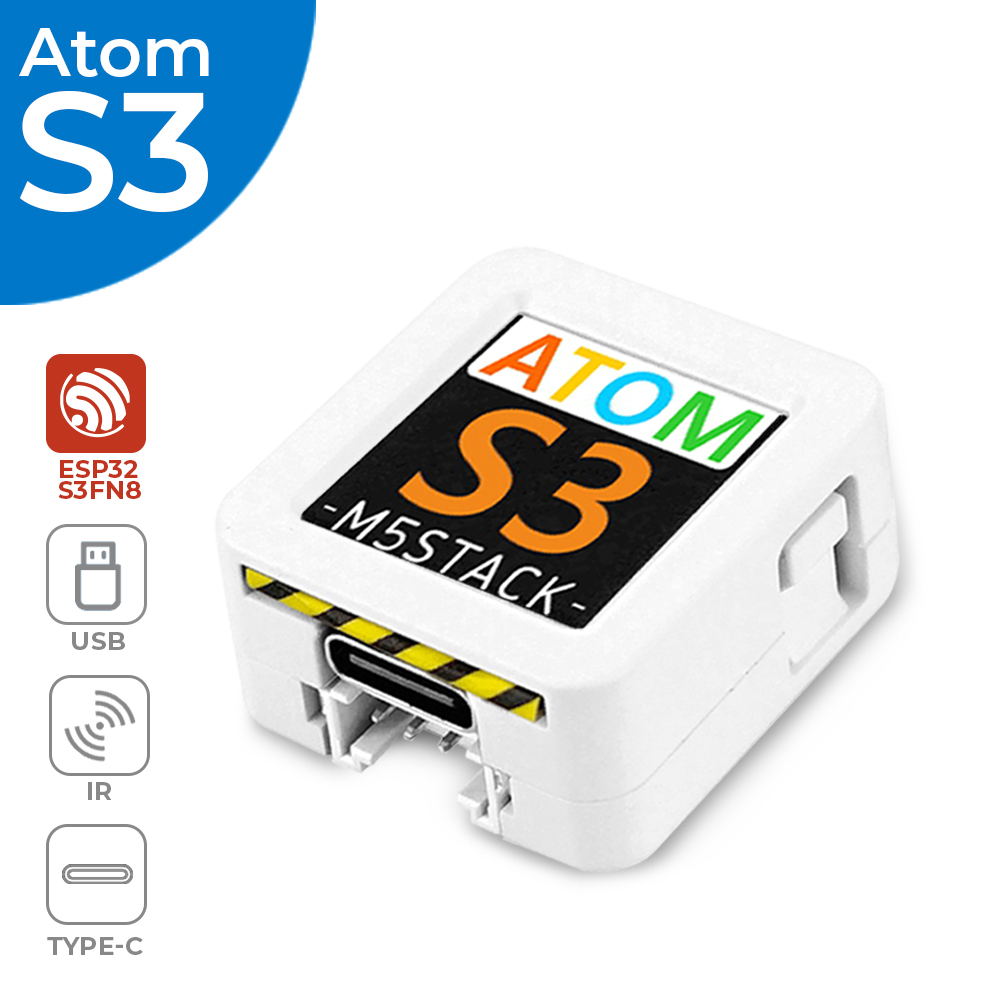 Kit de développement ATOMS3 officiel M5Stack avec écran de 0,85 pouces