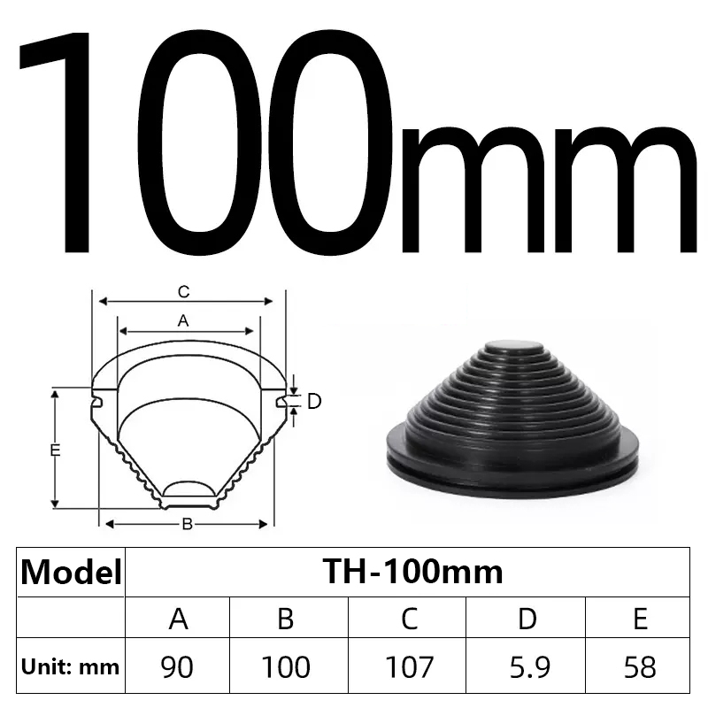 Bobina de protección tipo torre de goma para protección, caja de distribución de energía, Cable, junta tórica, anillo protector, tapa de sellado, tapón de orificio