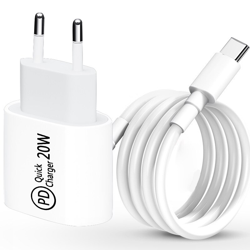 20W Pd Charger Voor Iphone 12 11 Pro 8 X Xr Xs Max Snel Opladen Voor Samsung S10 S9 s8 Xiaomi Quick Charger Adapter USB-C Charger