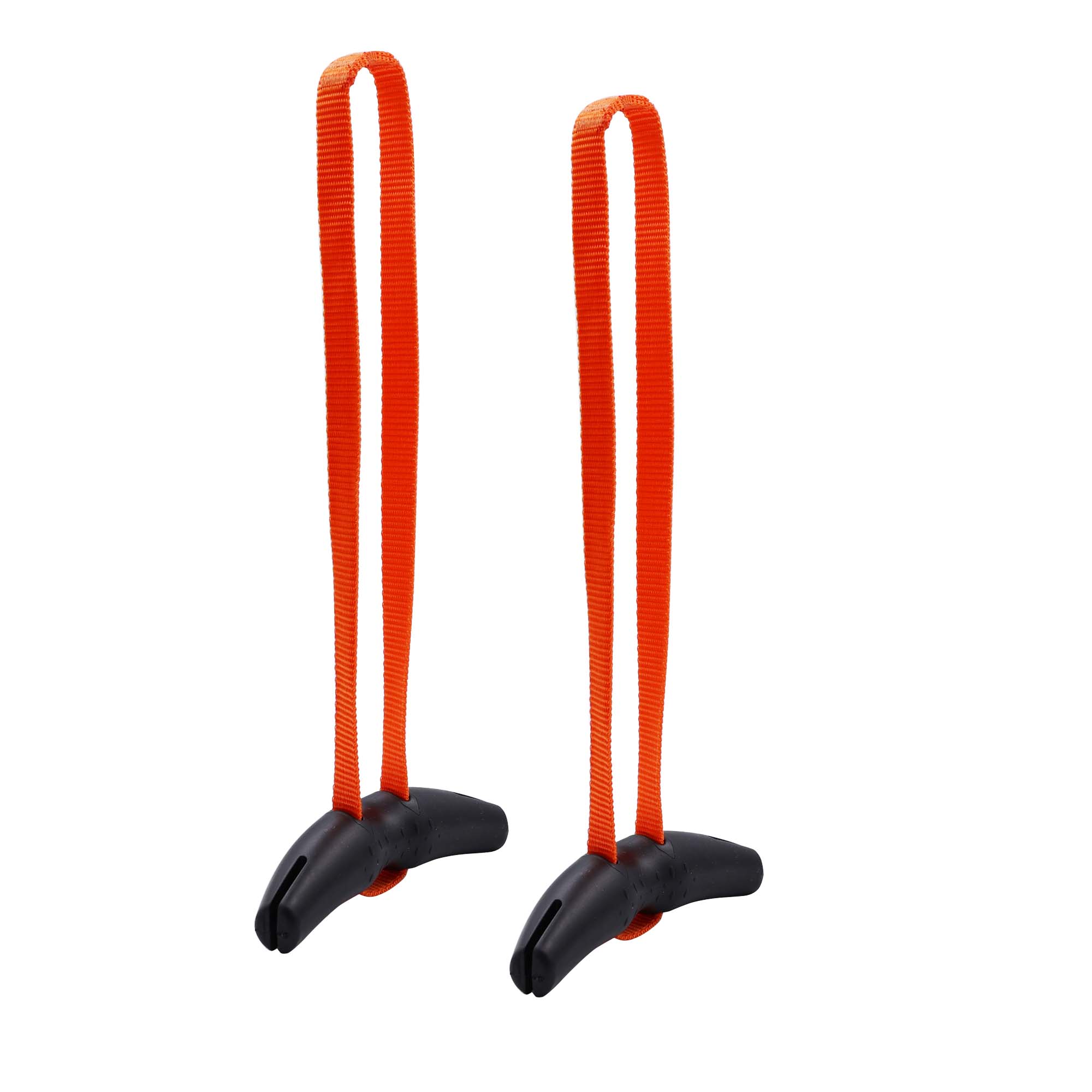 Tiradores de dominadas, agarre Neutral de goma, manijas de máquina de Cable de alta resistencia, equipo de gimnasio multifunción para levantamiento de pesas: Naranja