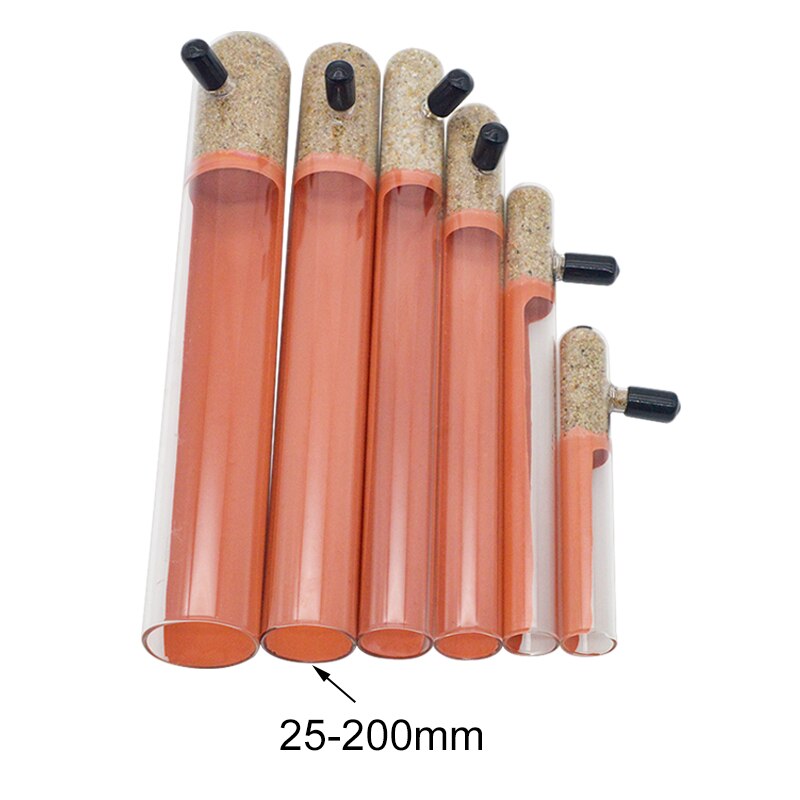 DIY Ecological Gypsum Ant Farm Test Tube Water Plaster Ant Nest Various Sizes Tubes Ant House Workshop for Pet Anthill Queen Ant: 25-200mm