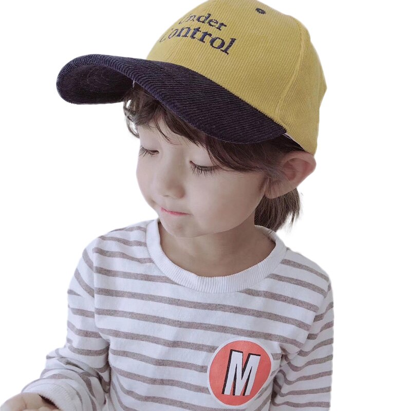 Jongens Meisjes Casual Kinderen Caps Hoeden Kind Verstelbare Zon Bescherming Brief Print Casual Vizieren