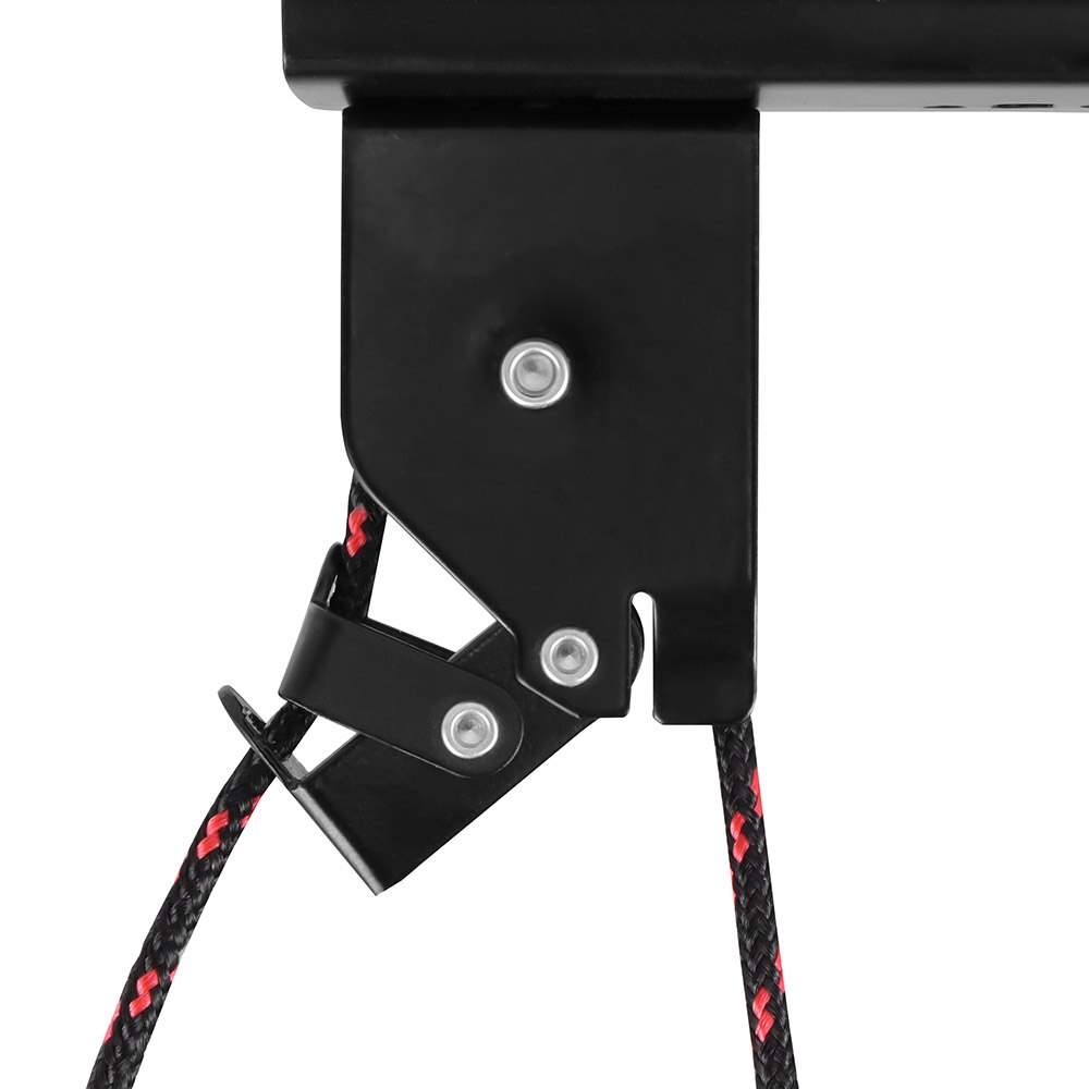 Bike Holder Ceiling Lift Cargo Rack For Bicycle Bike Storage Garage Hanger Mounted Hoist Pulley Rack 45lbs Metal Lift Assemblies