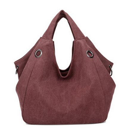 Didabear dames canvas tote handtassen dames #39 ;s grote boodschappentas tassen bolsos mujer femme sac a main voor meisjes reizen: Rood