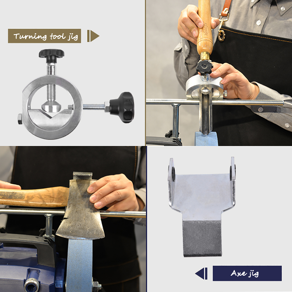 Afilador de plantillas y accesorios para amoladora refrigerada por agua, herramienta de torneado de carpintería, Clips, cuchillo, tijera, plantilla, aparador de ruedas