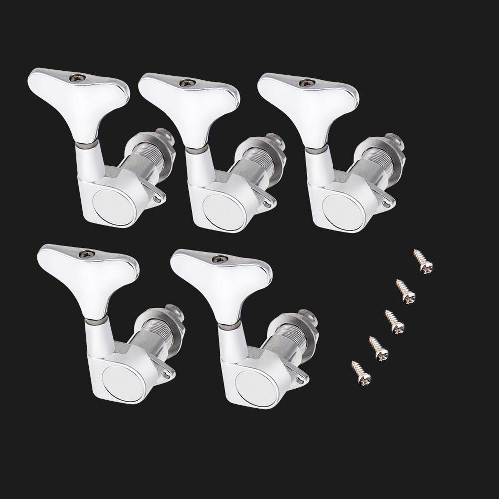 Electric Bass Tuning Pegs Tuners Machine Heads Knobs Set for Acoustic String Jazz Bass Replacement Music Instrument Parts