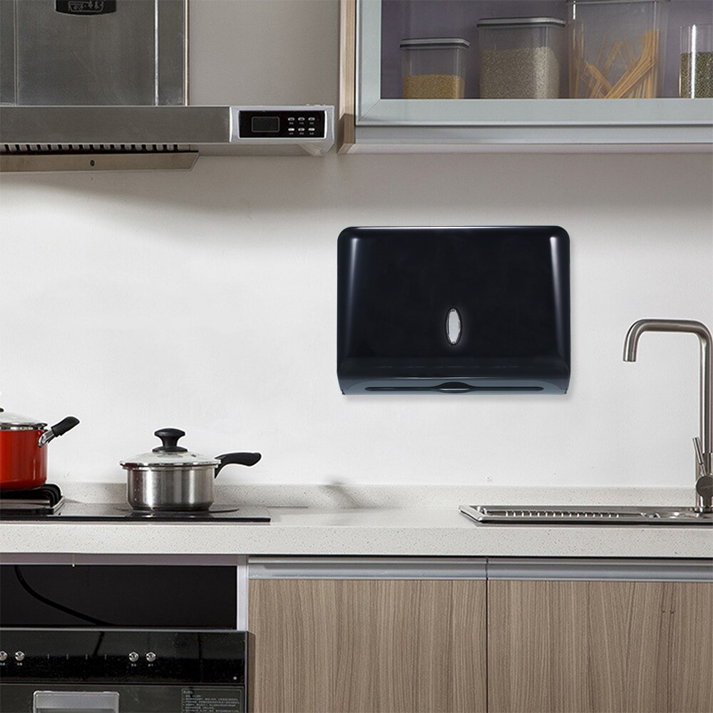 Paper Towel Dispenser Wall Mounted Paper Holder Box Dispenser Bathroom Toilet Tissue Dispenser Kitchen Paper Towel Dispenser