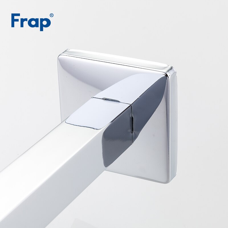 Frap badeværelse 20cm brusearm bruser armatur fix arm krom messing væg loftmonteret bruser arm rør tilbehør  y81018