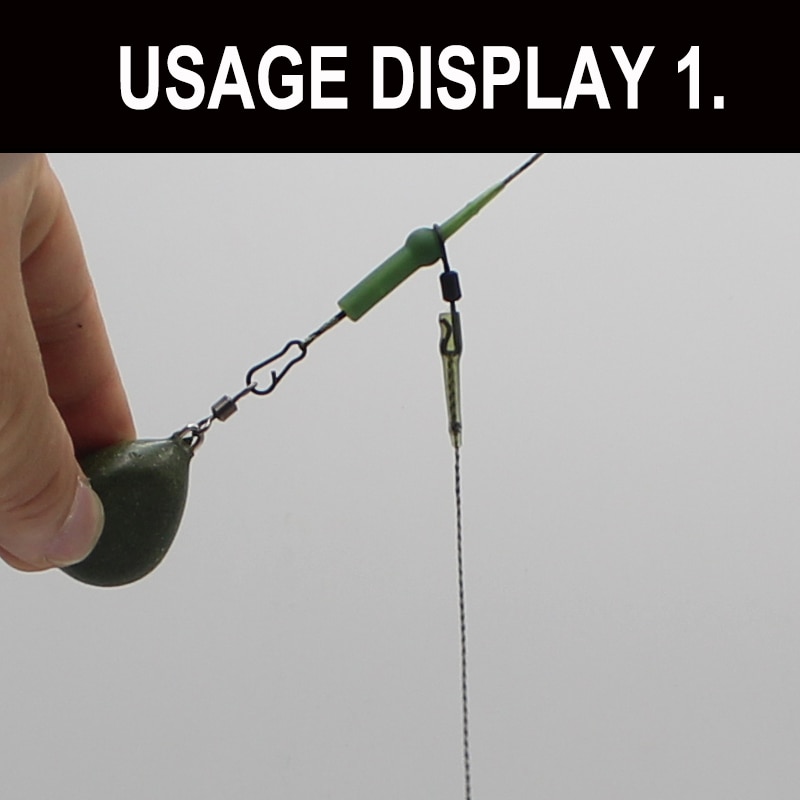 20PCS Chod Beads Helicopter Rigs Beads Carp Fishing Tackle Line Protector Zig Rig Chod Safety System Accessories