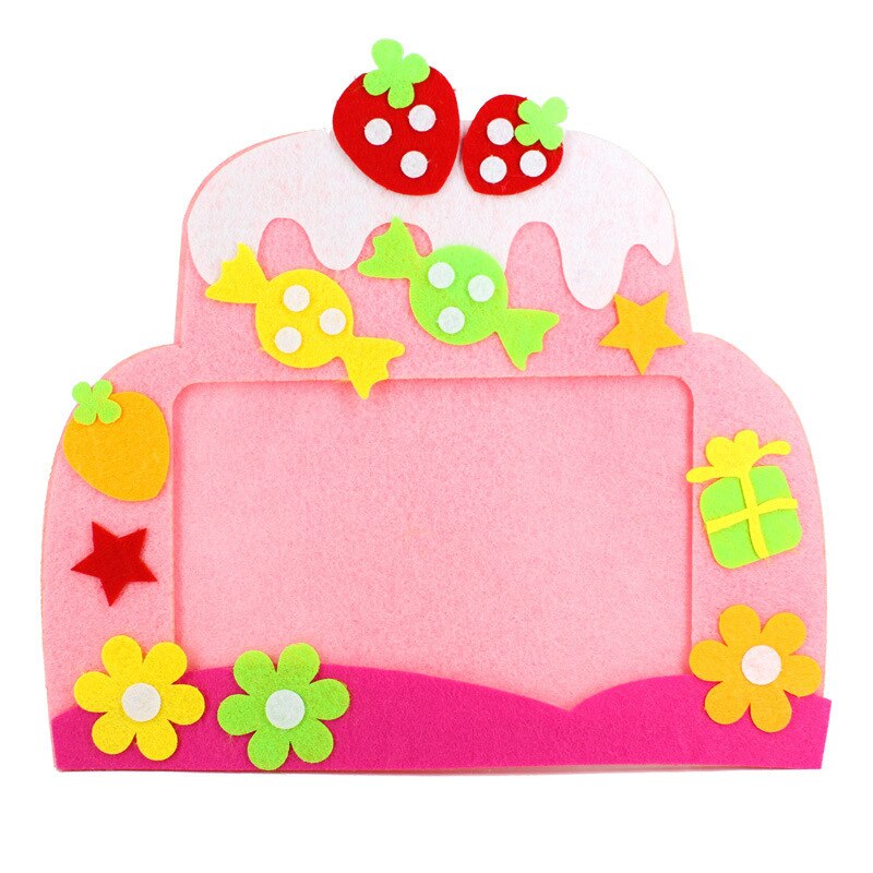 FAI DA TE Fatti A Mano Del Fumetto 3D Photo Frame Cornice Materiale Non Tessuto Cornici E Articoli Da Esposizione Giocattoli Per I Bambini Complementi Arredo Casa Bambini Artigianato E arti: cake