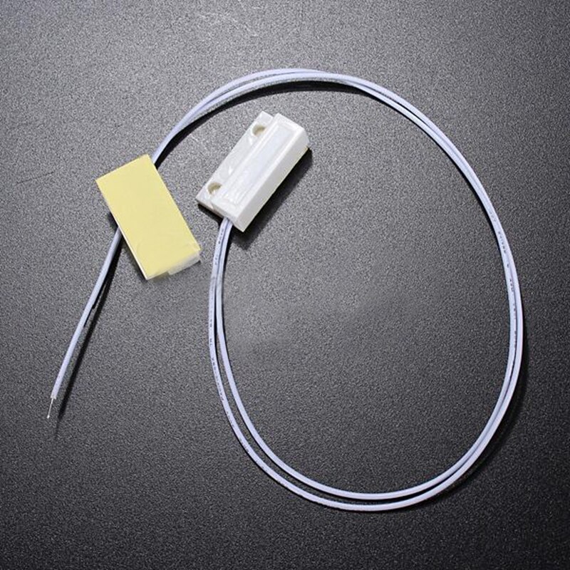 2 Set Verzonken Deur Raam Contacten Magnetische Reed Security Alarm Schakelaar