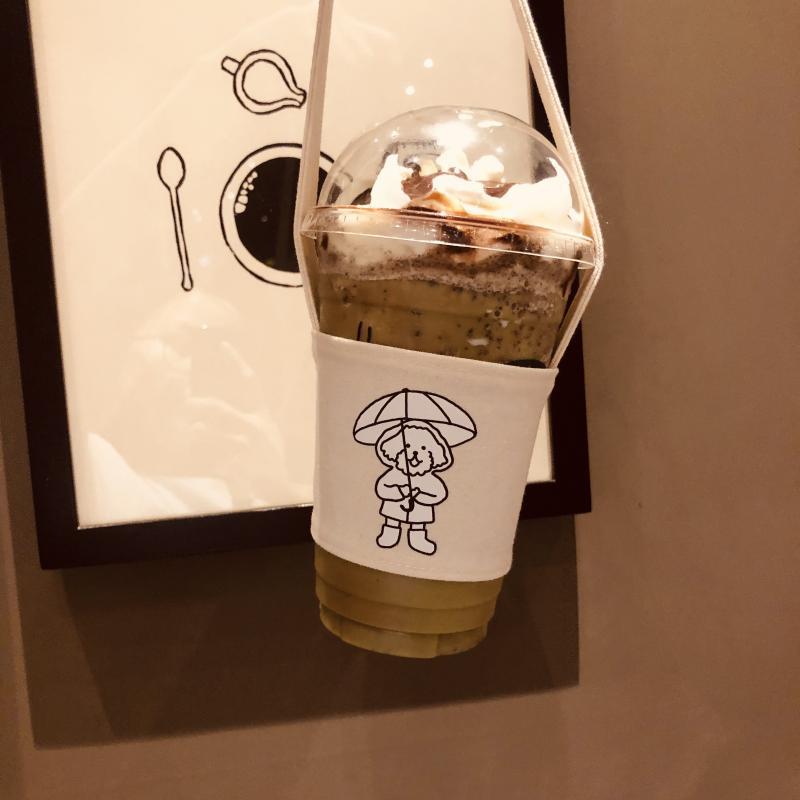 Eco-Friendly Beverage Bag Anti Cartoon Cute Teacup Set Hand Cup Cover Mug Wrap Coffee Milk Tea Small Bags Drinkware Canvas