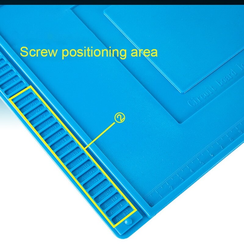 Heat Insulation Working Mat ESD Soldering Station Heat-resistant Phone Maintenance Mat Electrician Insulator Pad Platform^_^^1