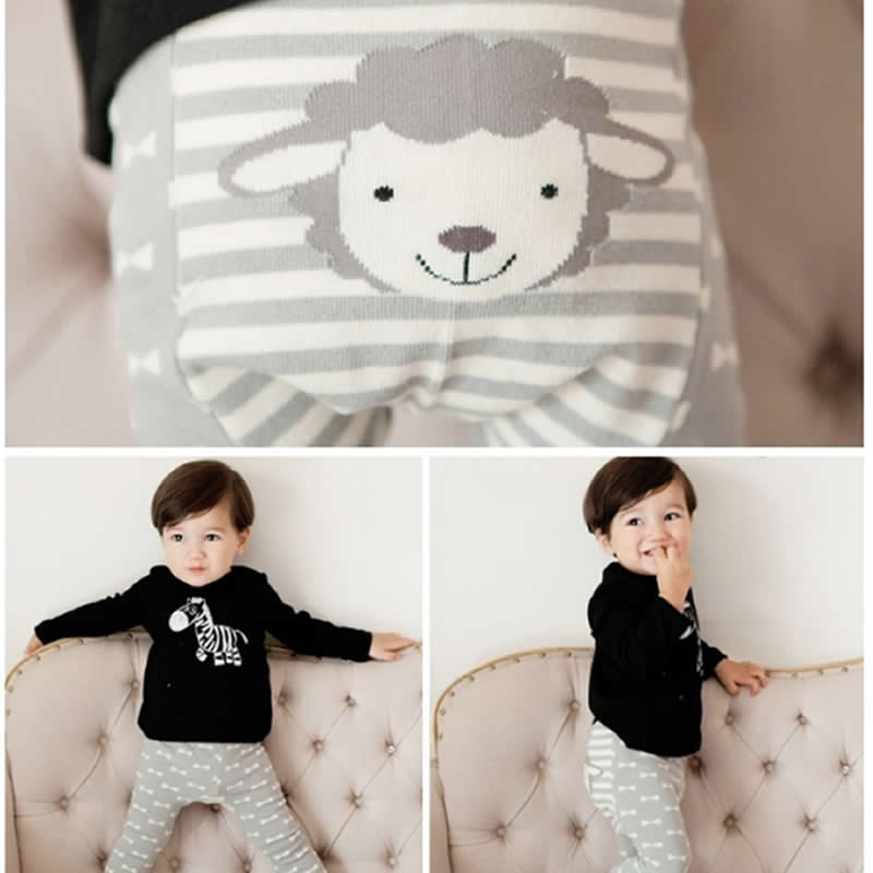 Kleinkind mädchen Gamaschen Baby baumwolle strumpfhosen Baby freundlicher Kleinkind freundlicher Gamaschen PP gabel Karikatur schafe betroffen strumpfhosen